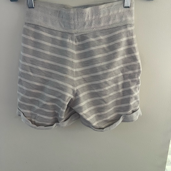 Mossimo Supply Co. High Waist Striped Gray Shorts - Picture 3 of 5